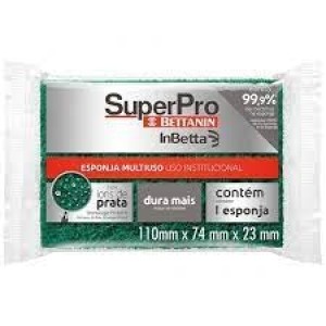 Esponja dupla face superpro embalada