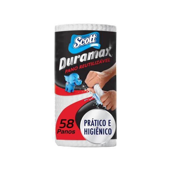 TOALHA PANO SCOTT DURAMAX C/58 FLS BR